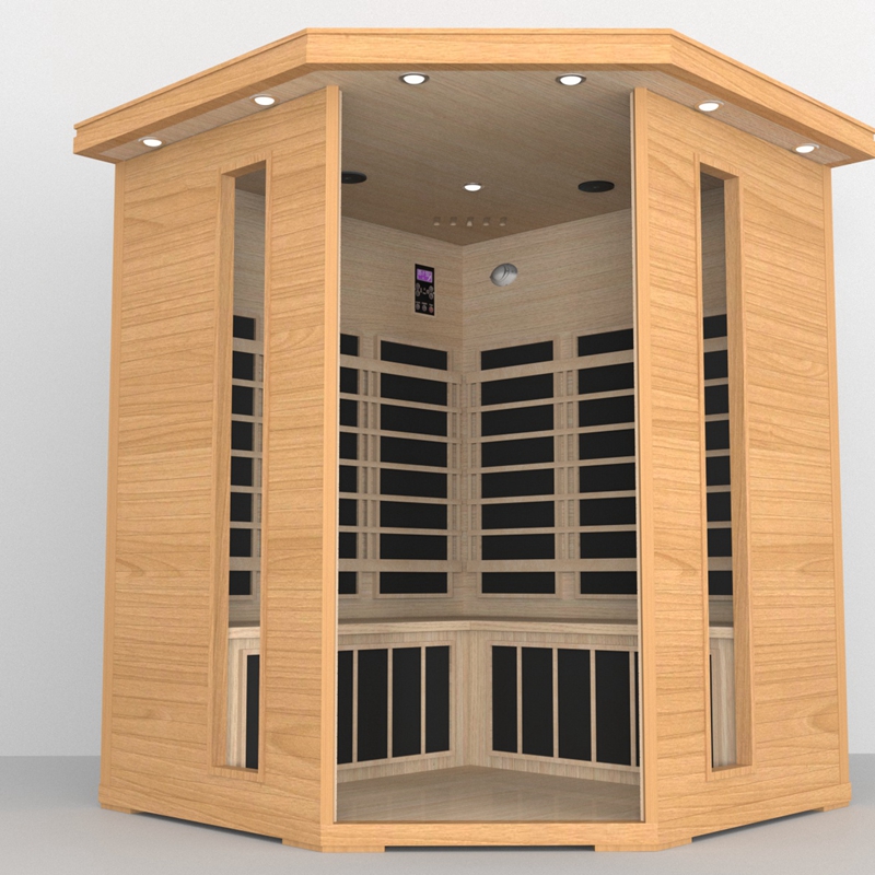 ODM OEM Solid Wood Infrared Sauna Luxury Wooden Far Infrared Sauna Room