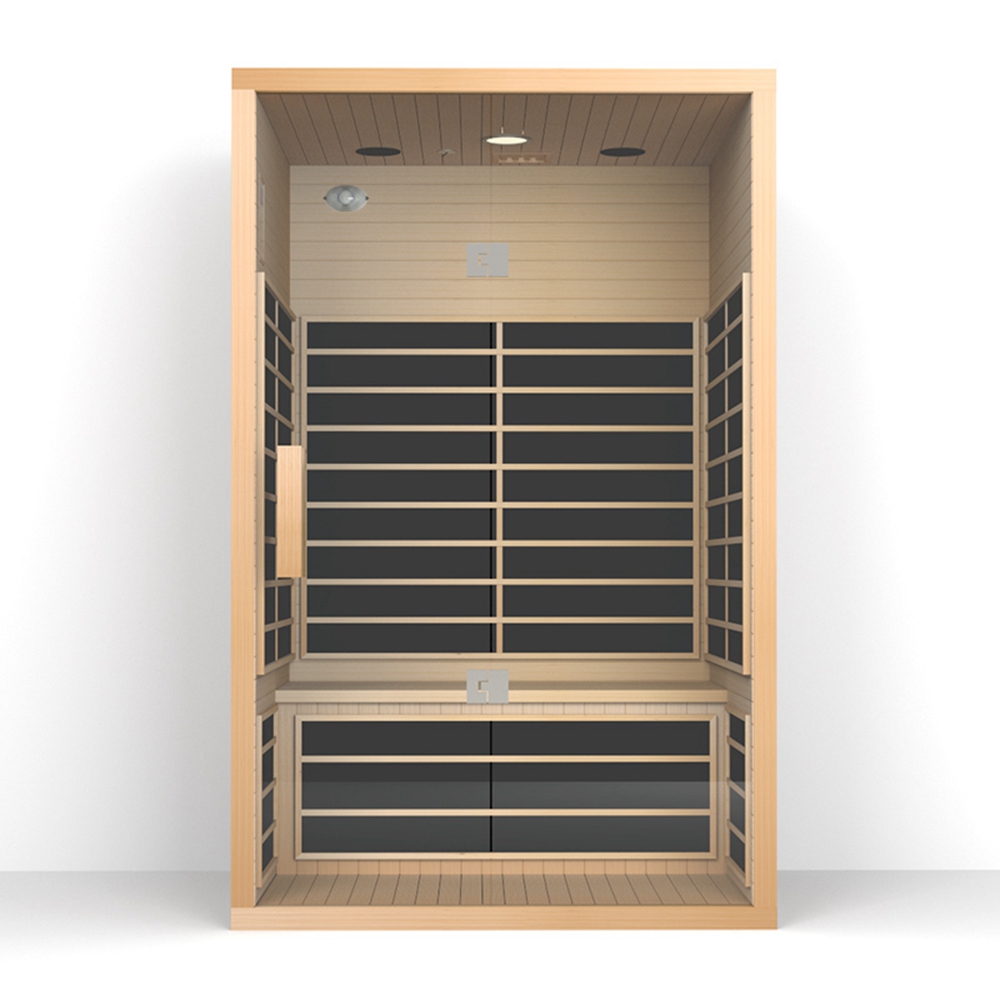 Custom 2 Person Indoor Traditional Home Sauna Room Infared Sauna For Detox